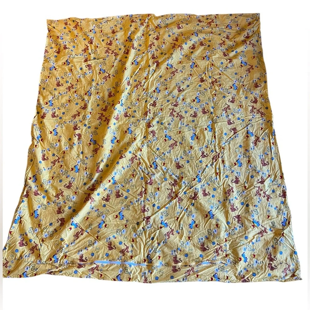 DISNEY Winnie The Pooh / Tigger Duvet Quilt Cover Racing Theme “Go!” Double Bed